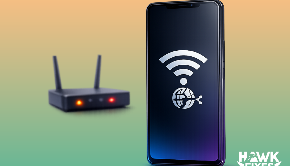 android wifi connected but no internet